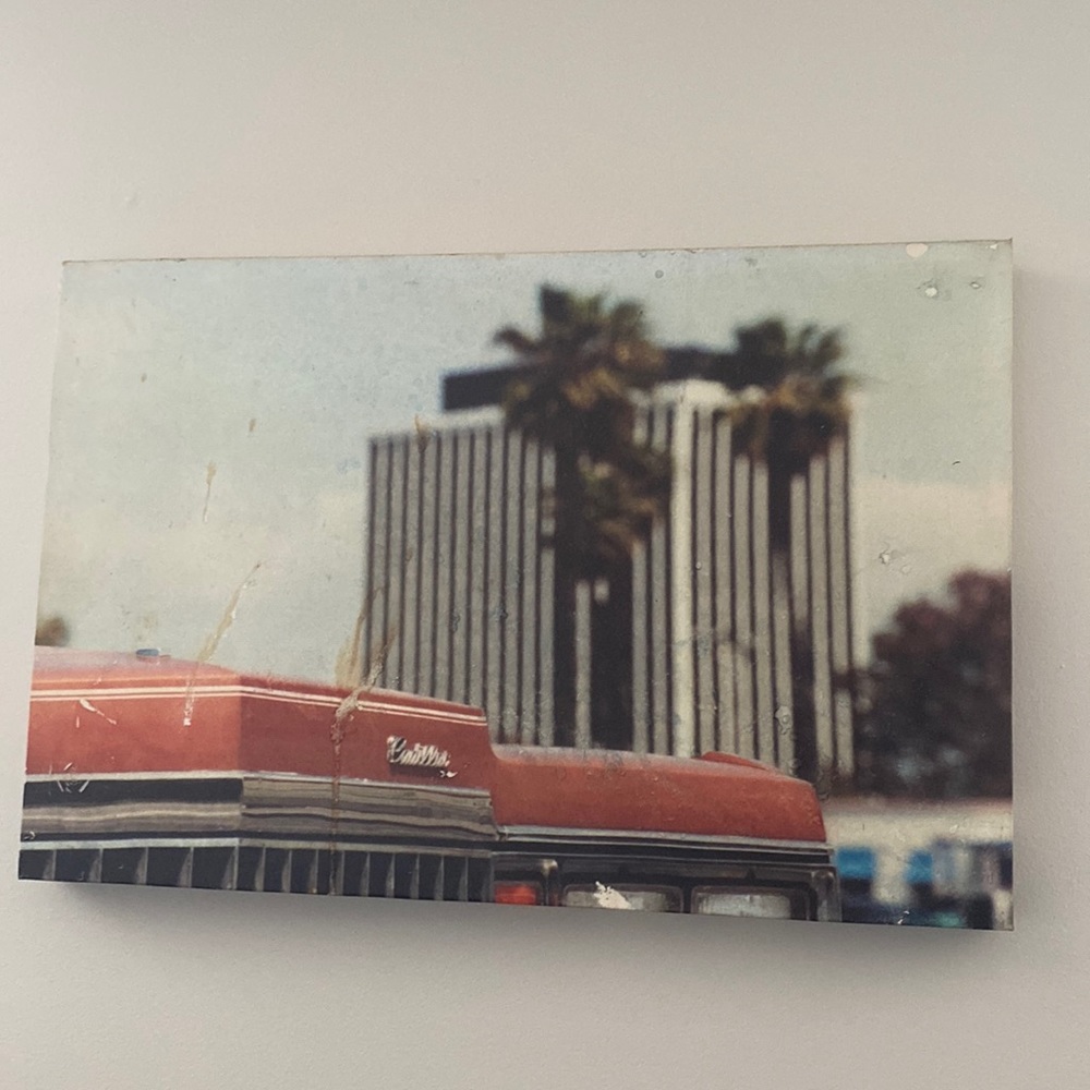 Old Cadillac canvas decor